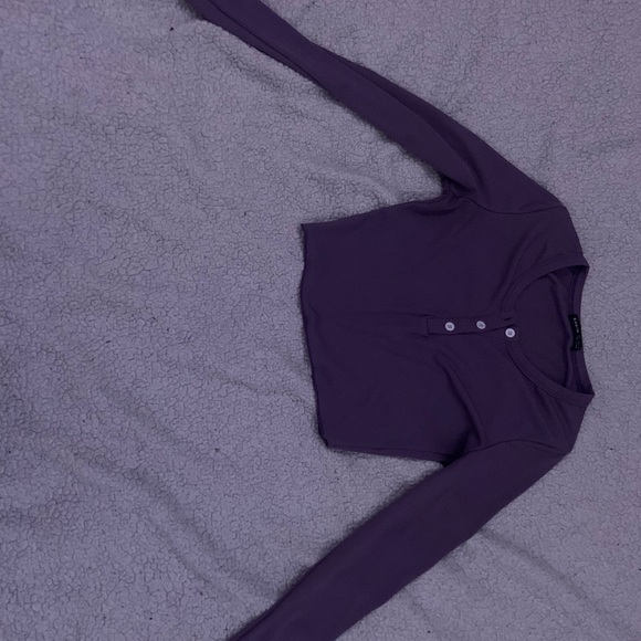 SHEIN Button Up Silky Shirt - Picture 1 of 2